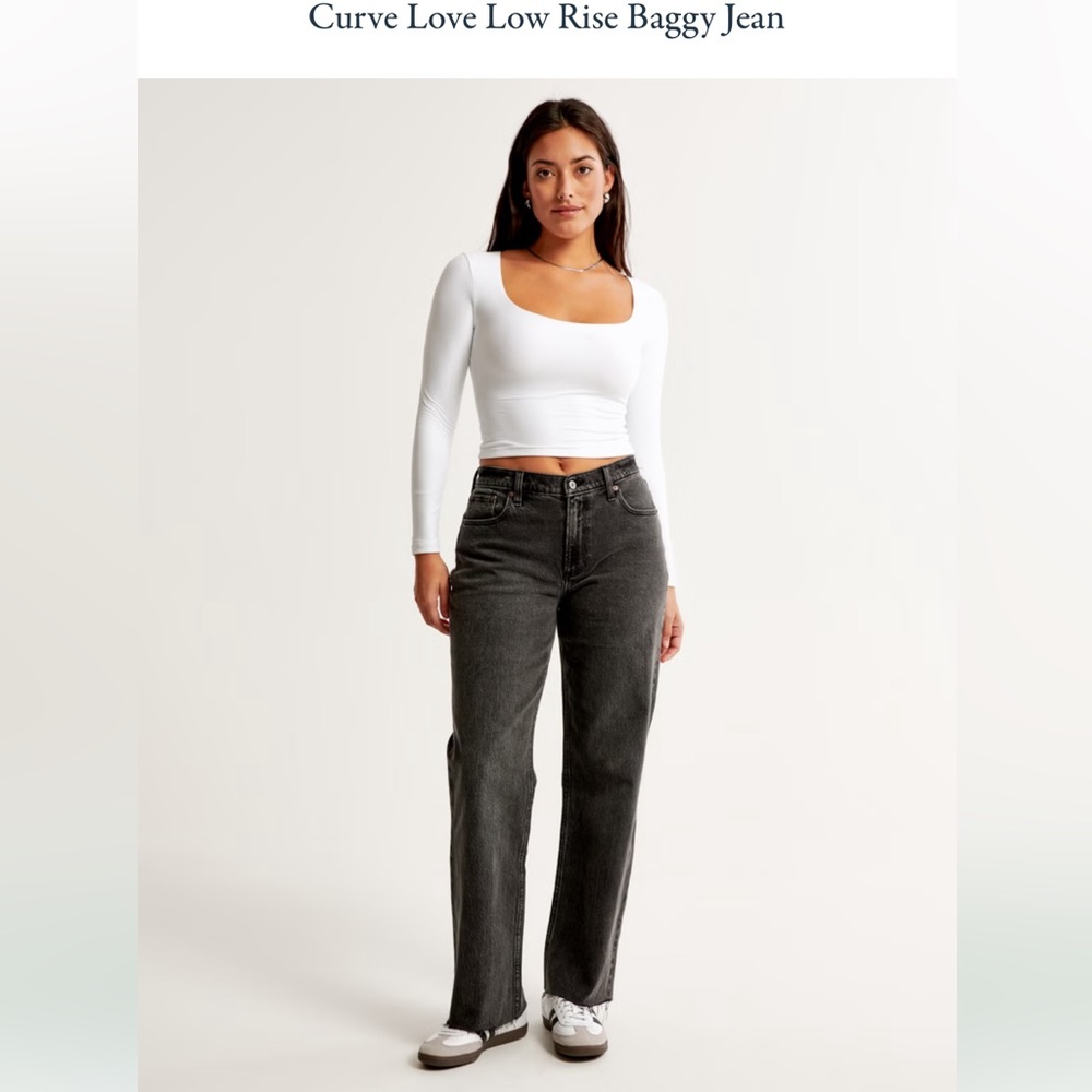 Curve Love High Rise Baggy Jean